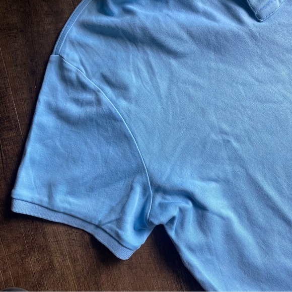 Men’s Polo Ralph Lauren baby blue with yellow pony polo | L - Picture 4 of 5